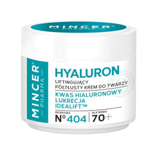 Näokreem Mincer Pharma Hyaluron Lifting, 70+, 50 ml