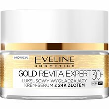 Näokreem-seerum Eveline Gold Revita Expert, 50 ml, 30+