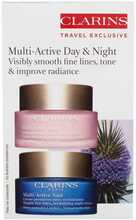 Näonahahoolduskomplekt Clarins Multi-Active (päevakreem 50 ml + öökreem 50 ml) naistele