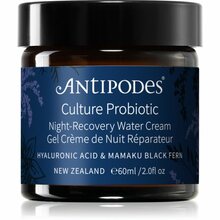 Öine näokreem Antipodes Culture Probiotic Night Recovery Water Cream, 60 ml