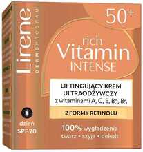 Päevakreem Lirene Rich Vitamin Intense lifting, SPF 20, 50 ml