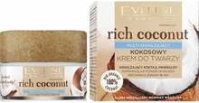 Niisutav näokreem Eveline Cosmetics Rich Coconut, 50 ml