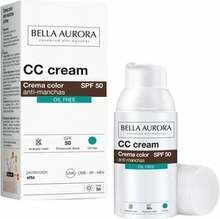 CC kreem Bella Aurora SPF50 õlivaba, 30 ml