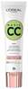 CC näokreem L'Oreal Paris Magic CC Green Anti-Redness, 30 ml, SPF 20