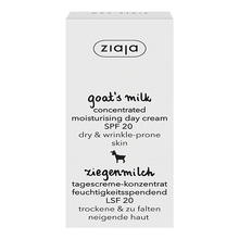 Ziaja Goat’s Milk kontsentreeritud niisutav näokreem SPF20, 50 ml