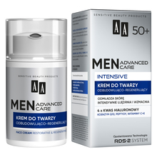 Näokreem meestele AA Men Advanced Care Intensive 50+, 50 ml