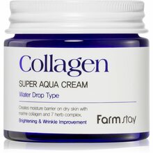 Niisutav näokreem kollageeniga Farmstay Collagen Super Aqua Cream, 80 ml