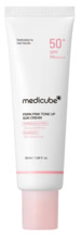 Tooniv päikesekaitsekreem näole Medicube PDRN Pink Tone Up Sun, 50 ml