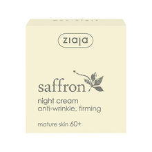 Ziaja Saffron pinguldav kortsudevastane öökreem 60+, 50 ml