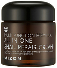 Taastav näokreem Mizon All In One Snail Repair Cream, 120 ml