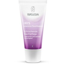 Naistele mõeldud niisutav öökreem iirisega Weleda Iris, 30 ml