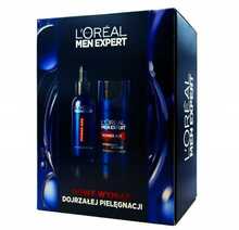 Komplekt L'Oreal Paris Men Expert Power Age, niisutav kreem 50 ml + hüaluroonhappe seerum 30 ml