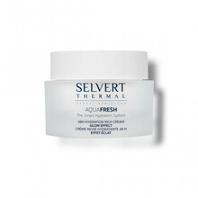 Niisutav näokreem Selvert Thermal 48h Hydration Rich Cream Glow Effect, 50 ml