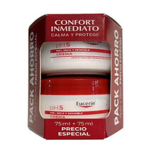 Kreem kuivale ja tundlikule nahale Eucerin Ph5, 75 ml + 75 ml