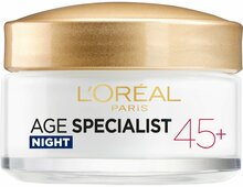 Öökreem naistele L´Oreal Paris Age Specialist 45+, 50 ml