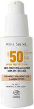 Näokreem Alma Secret Solar Crema Facial Con Color, SPF 50, Sand, 50 ml