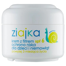 Kaitsev näokreem lastele Ziaja Ziajka SPF6, 50 ml