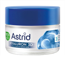 Öökreem Astrid Hyaluron 3D Anti-Wrinkle, 50 ml