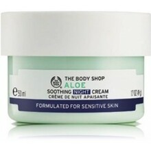 Rahustav öökreem The Body Shop Aloe Soothing, 50 ml
