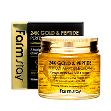 Näitokreem Farmstay 24K Gold & Peptide Perfect Ampoule Cream, 80 ml