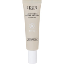 Niisutav tooniv näokreem Idun Minerals, SPF 30, Tan Nr. 1414, 27 ml
