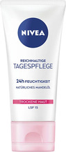 Päevakreem Nivea Nourishing Day Cream for Dry Skin, SPF 15, 50 ml