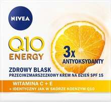 Päevakreem kortsude vastu Nivea Q10 Energy SPF 15, 50 ml