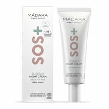 Öökreem MADARA SOS+ SENSITIVE, 70 ml