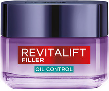 Näokreem rasusele nahale L'Oreal Paris Revitalift Filler Oil Control, 50 ml