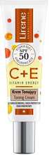 Tooniv kreem Lirene C+E Vitamin Energy, SPF 50, 30 ml