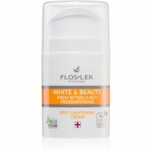 Valgendav näokreem naistele Floslek White & Beauty, 50 ml