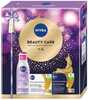 Iluhoolduskomplekt naistele Nivea Beauty Care, päevakreem SPF 15 55+ 50 ml, öökreem 55+ 50 ml, mitsellaarvesi 200 ml