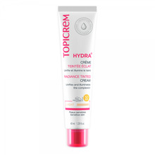 Tooniv näokreem Topicrem Hydra+ Radiance SPF50 Light, 40 ml