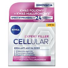 Päevakreem kortsude vastu Nivea Hyaluron Cellular Filler SPF 15, 50 ml