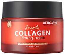 Pinguldav näokreem Bergamo Triple Collagen Firming, 50 g