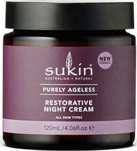 Öökreem naistele Sukin Purely Ageless Restorative, 120 ml
