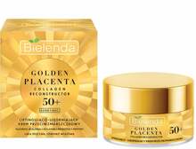 Näokreem Bielenda Golden Placenta 50+, pinguldav ja kortsudevastane, 50 ml
