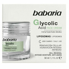 Babaria Glycolic Acid taastav näokreem, 50 ml