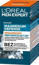Niisutav näokreem L'Oreal Paris Men Expert Magnesium Defence, 50 ml