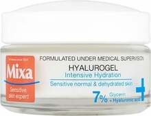 Niisutav geeljas näokreem Mixa Hyalurogel, 50 ml