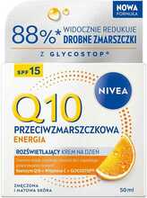 Päevakreem Nivea Q10 Plus Energizing Anti-Wrinkle SPF 15, 50 ml