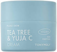 Näokreem Tony Moly Pure Dew Tea Tree Yuja C Purifying Cream, 50 ml