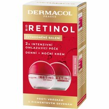 Naiste näokreemide komplekt Dermacol Bio Retinol Duopack (päevakreem 50 ml + öökreem 50 ml)