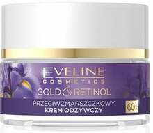 Toitev näokreem kortsude vastu Eveline Gold & Retinol 60+, 50 ml