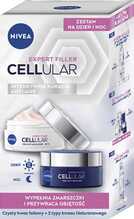 Päevakreem ja öökreem Nivea Expert Filler Cellular, 50 ml + 50 ml