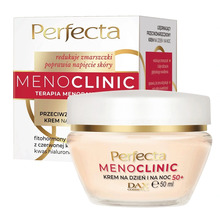 Pinguldav näokreem Perfecta Menoclinic kortsude vastu 50+, 50 ml