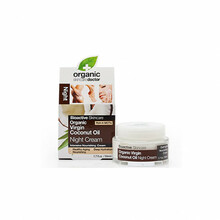 Öökreem Dr. Organic Virgin Coconut Oil, 50 ml