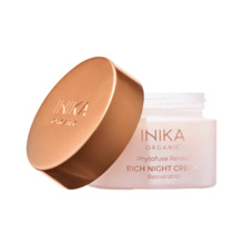Öökreem Inika Organic Phytofuse Renew Rich Night Cream, 50 ml