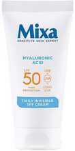 Niisutav näokreem Mixa Daily Hydrating Cream SPF50, 50 ml