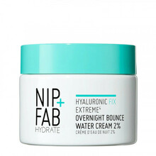 Öökreem NIP + FAB Hyaluronic Fix Extreme 4 Overnight Bounce Water Cream, 50 ml
